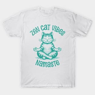 Namaste Cat T-Shirt